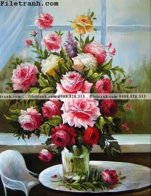 File ảnh gốc loat tranh tinh vat hoa 166 (chuyên in mica)