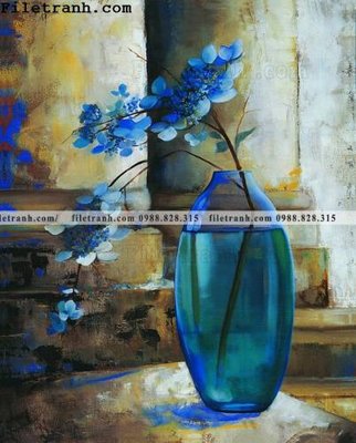 File in mica loat tranh tinh vat hoa 179 (bản gốc) làm vách ngăn