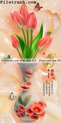 Tải file loat tranh tinh vat hoa 193 (ảnh gốc) in gạch 3D