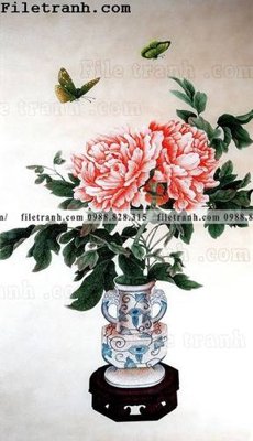 Tải file loat tranh tinh vat hoa 211 (gốc) in tranh tráng gương