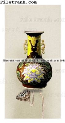 File ảnh loat tranh tinh vat hoa 218 (gốc) trang trí khách sạn