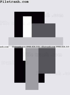 Tải file gốc loi tranh hinh hoc don gian hien dai 119 (in khổ lớn) không vỡ