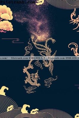 File tranh loi vao phong cach Trung Quoc xu huong 109 (bản gốc) trang trí văn phòng