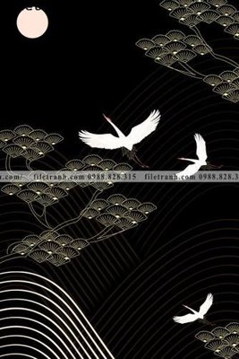 File tranh loi vao phong cach Trung Quoc xu huong 122 (gốc) phong cách tối giản