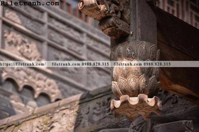 File tranh mai hien cua toa nha co 171 (ảnh gốc) in trần xuyên sáng