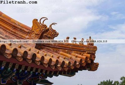 File tranh mai hien cua toa nha co 174 (ảnh gốc) in trần 3D