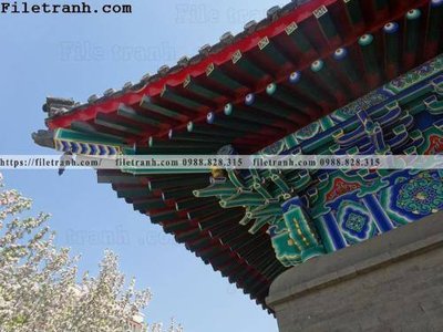 File tranh mai hien cua toa nha co 298 (ảnh gốc) in trần xuyên sáng