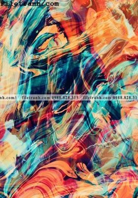 Chi tiết file tranh tráng gương mau tranh truu tuong son nuoc 107 (ảnh gốc)