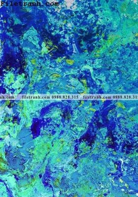 File tranh mau tranh truu tuong son nuoc 120 (bản gốc) in lụa dán tường