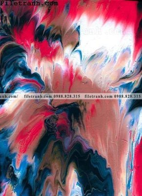 Tải file gốc mau tranh truu tuong son nuoc 215 (bản PSD) còn layer