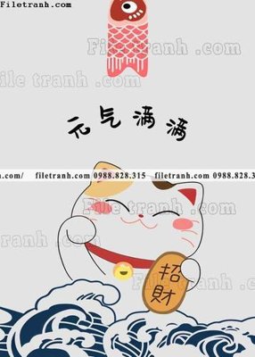 File tranh meo than tai 601 (gốc) in film