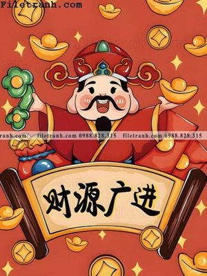 File gốc mieng phim hoat hinh Guochao Than tai 106 (trang trí) phòng trẻ em