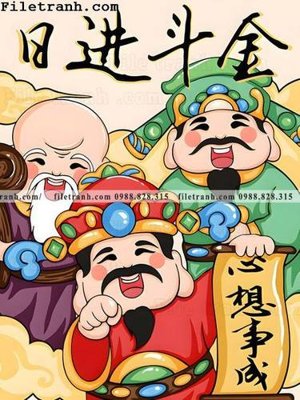 File gốc mieng phim hoat hinh Guochao Than tai 112 (phong cách) cổ điển