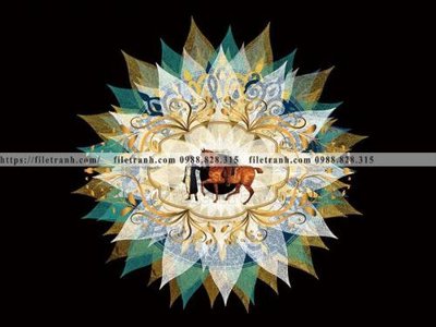 File tranh gốc nhe nhang sang trong dong vat Hermes 130 (bản quyền) Filetranh.com