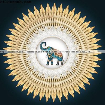 File tranh nhe nhang sang trong dong vat Hermes 150 (gốc) in backlit film