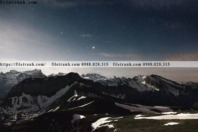 File tranh nhung buc tranh phong canh ngang 507 (gốc) in vải canvas