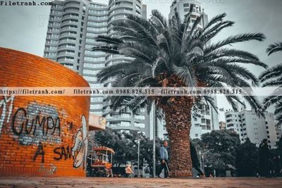 File in ấn nhung buc tranh phong canh ngang 660 (bản gốc) chất lượng cao