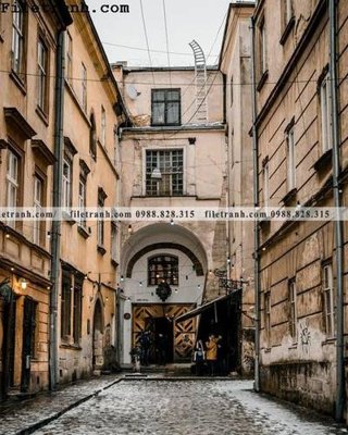 File tranh phien ban doc cua duong pho 113 (gốc) chủ đề trừu tượng