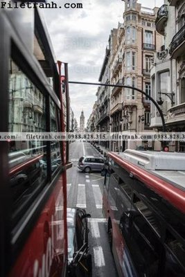 Tải file phien ban doc cua duong pho 116 (ảnh gốc) in tranh kính