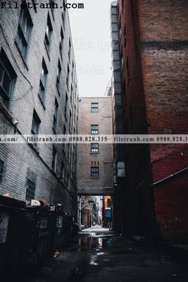 Tải file phien ban doc cua duong pho 237 (PSD) cho in tranh 3D