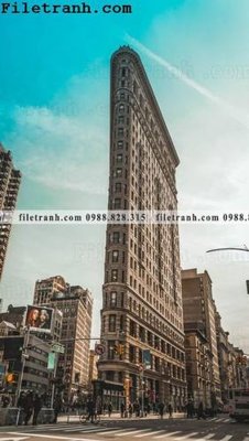 File in trần phien ban doc cua duong pho 256 (bản gốc) mây trời