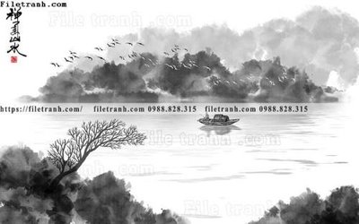 File tranh phong cach phong canh muc trung quoc 206 (gốc) chủ đề tĩnh vật