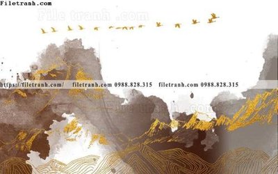 Download file tranh phong cach phong canh muc trung quoc 218 (file gốc PSD)