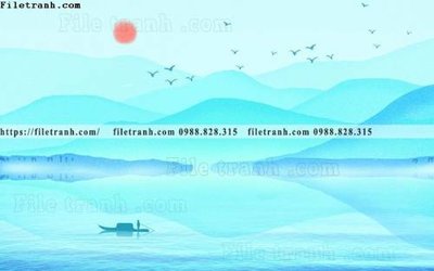 File in ấn phong cach phong canh muc trung quoc 258 chuyên nghiệp