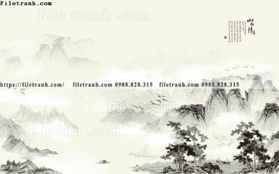 File gốc phong cach phong canh muc trung quoc 296 (in ấn) không giới hạn