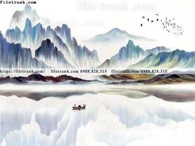 Ảnh gốc phong cach phong canh muc trung quoc 297 (siêu chi tiết) để in ấn