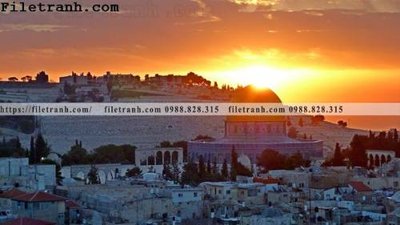 File gốc phong canh dep 155 (in tráng gương) hiện đại