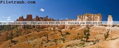 File tranh phong canh dep 161 (gốc) in vải canvas