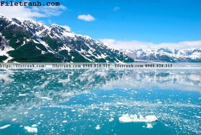 File tranh phong canh dep 245 (bản gốc) treo quán cafe