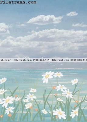 File in mica phong canh nho tuoi mat ve tay126 (bản gốc) làm vách ngăn