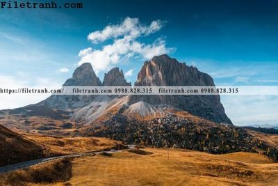 File gốc phong canh nui ngang 132 (PNG) không nền chất lượng