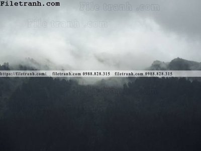 File gốc phong canh nui ngang 191 (in mica) làm bảng hiệu