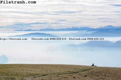 File in mica phong canh nui ngang 200 (bản gốc) làm vách ngăn