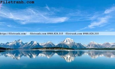 File ảnh phong canh nui ngang 204 (gốc) in PP, decal