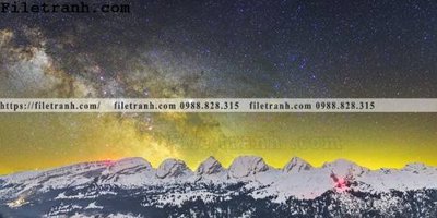 File tranh phong canh nui ngang 247 (gốc) phong cách tối giản