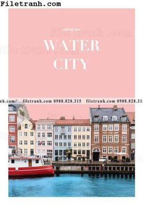 File tranh gốc in trần nhà phong canh phong cach Bac Au tuoi moi 138 3D