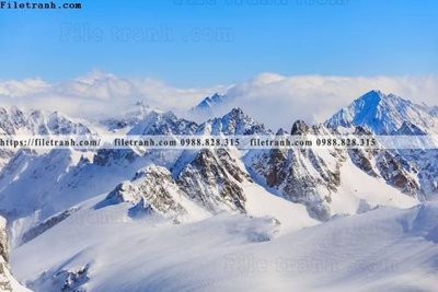 File gốc phong canh rung nui bien 558 (chủ đề hiện đại) trang trí