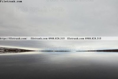 File tranh phong canh rung nui bien 595 (bản gốc) in canvas