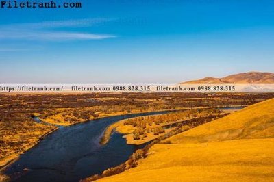 File tranh phong canh thao nguyen Mong Co 108 (bản gốc) treo tường