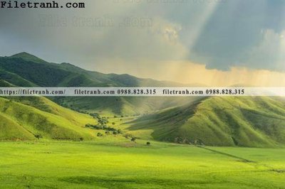 File tranh in tráng gương phong canh thao nguyen Mong Co 180 (siêu nét)