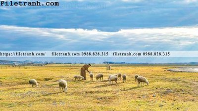 File tranh in tráng gương phong canh thao nguyen Mong Co 194 (siêu nét)