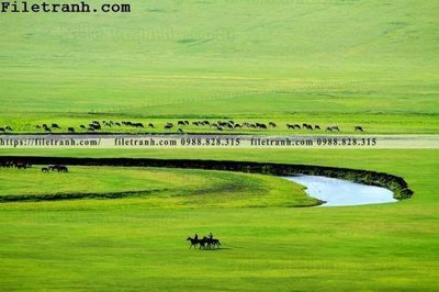 File tranh phong canh thao nguyen Mong Co 206 (ảnh gốc) không bị mờ