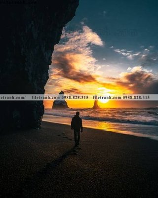 Tải file phong canh tranh don dang dung 519 (gốc) làm tranh trang trí