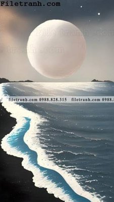 File tranh gốc PSD phong canh tranh son dau ve tay 127 còn nguyên layer