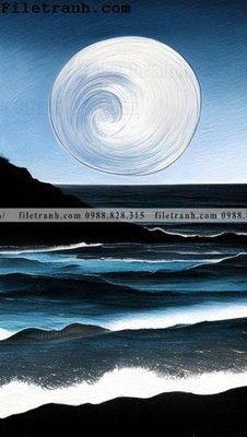 Tải file phong canh tranh son dau ve tay 128 (gốc) in tranh tráng gương