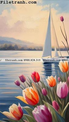 Download file gốc phong canh tranh son dau ve tay 143 (in lụa) cao cấp